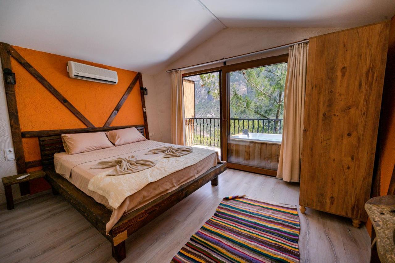 Bed and Breakfast Manzara Bungalow à Fethiye Extérieur photo