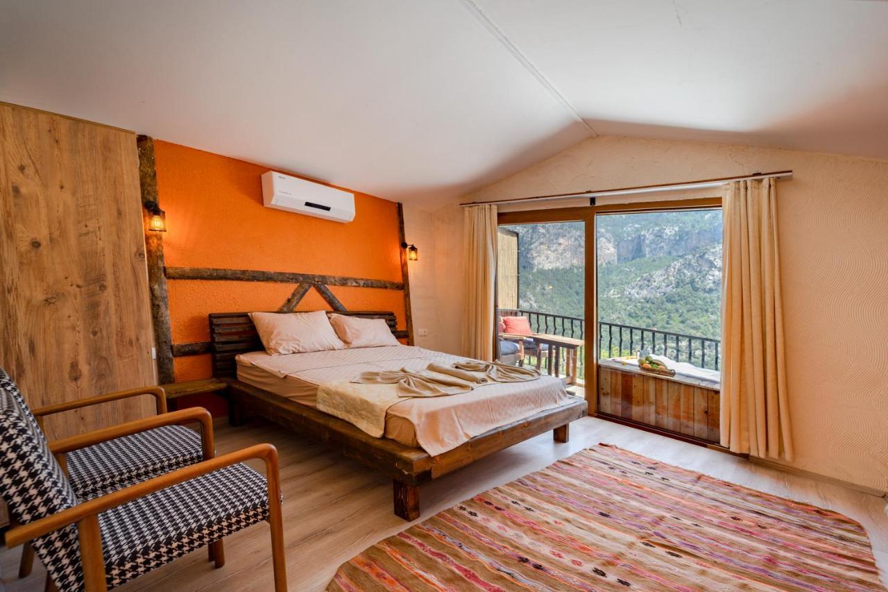 Bed and Breakfast Manzara Bungalow à Fethiye Extérieur photo