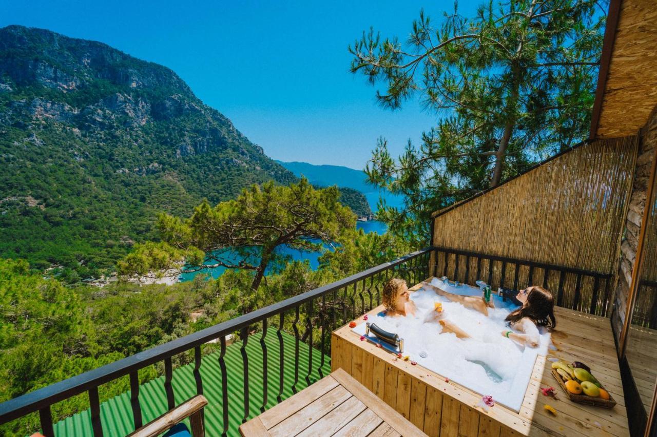 Bed and Breakfast Manzara Bungalow à Fethiye Extérieur photo