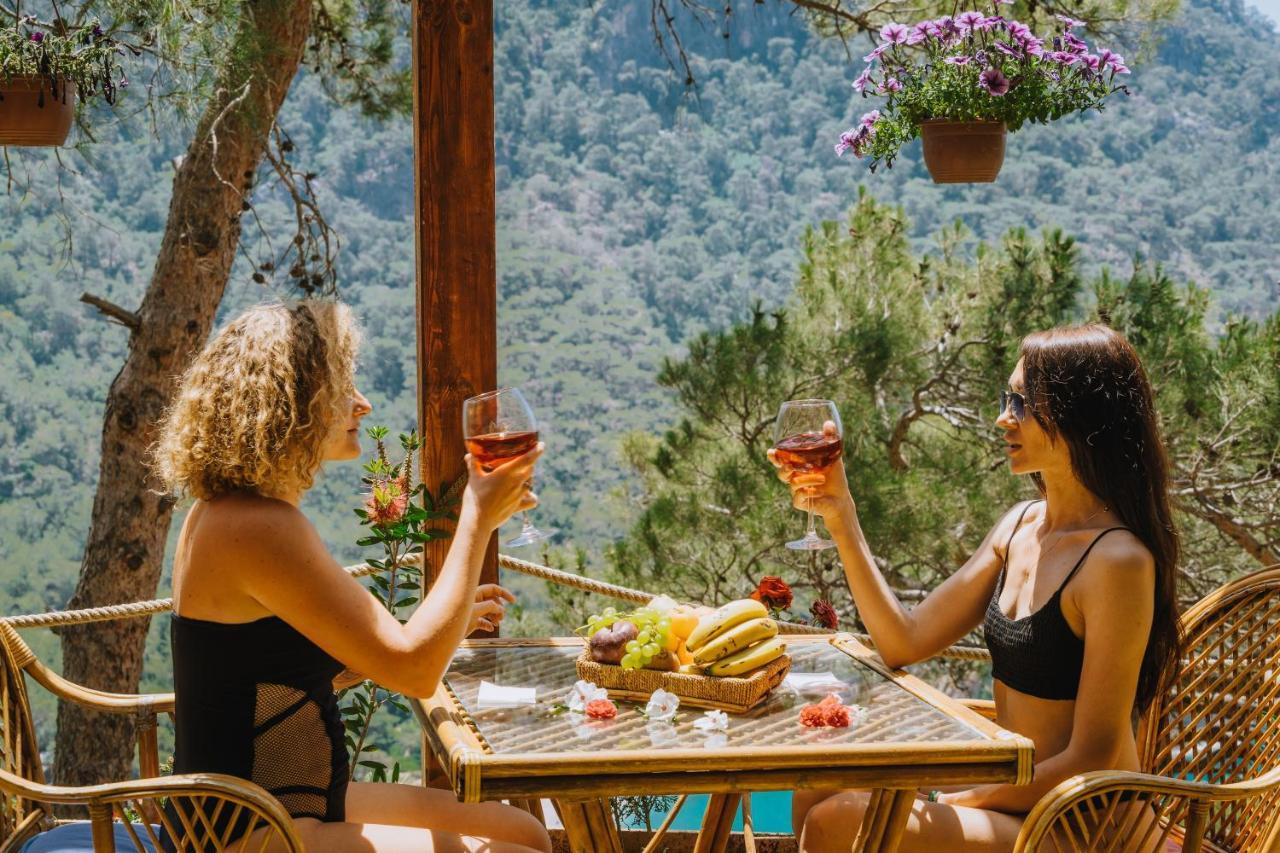 Bed and Breakfast Manzara Bungalow à Fethiye Extérieur photo