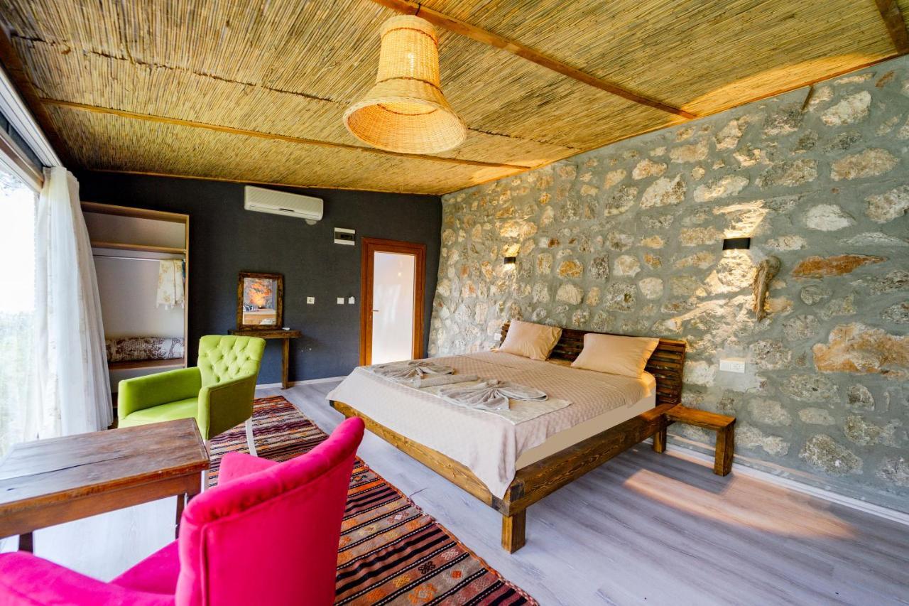 Bed and Breakfast Manzara Bungalow à Fethiye Extérieur photo