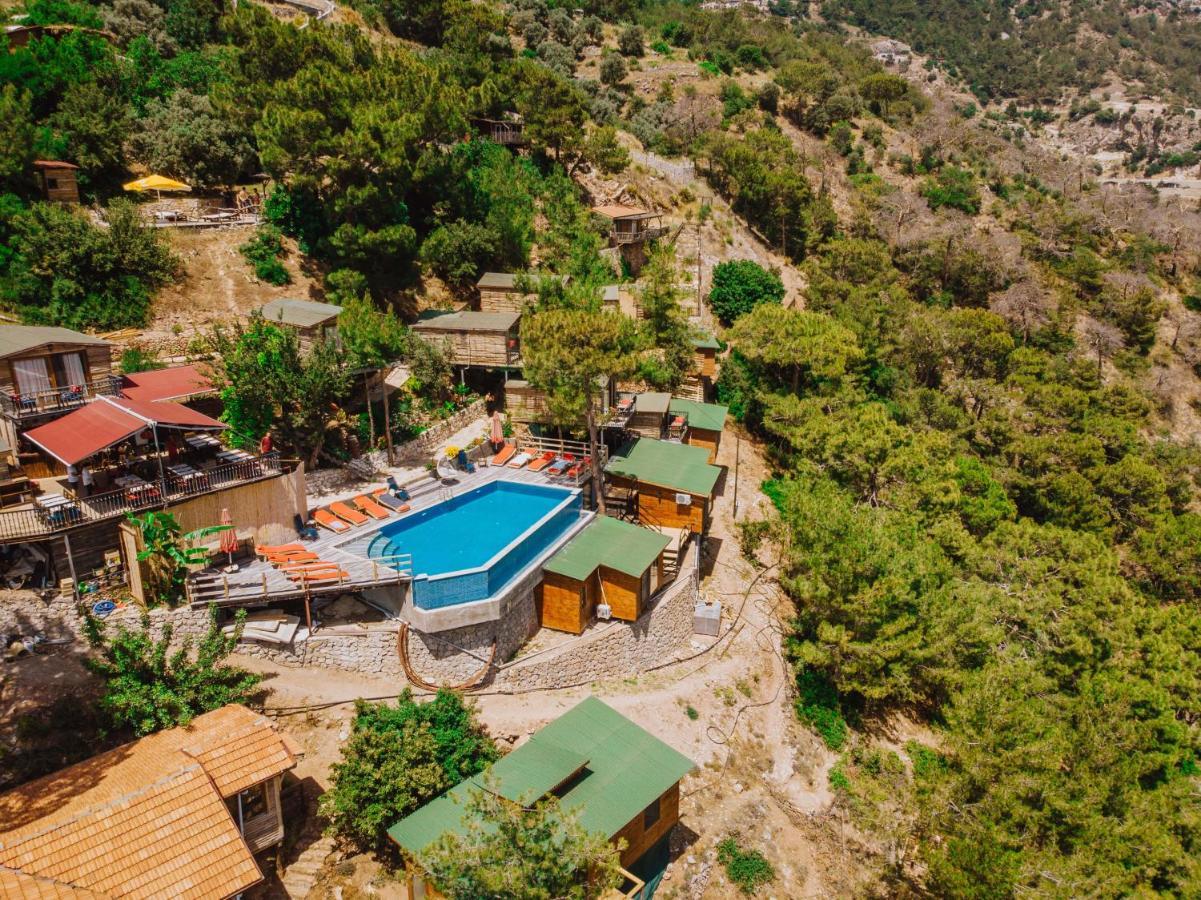 Bed and Breakfast Manzara Bungalow à Fethiye Extérieur photo
