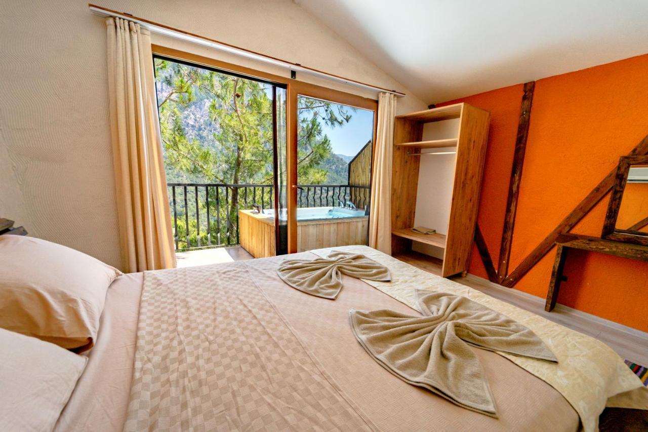 Bed and Breakfast Manzara Bungalow à Fethiye Extérieur photo